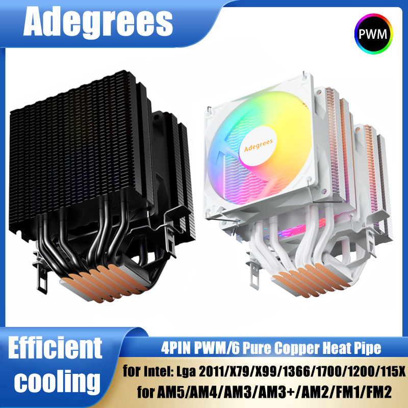 Cpu Cooler - CPU Air Cooler AM4 6 Heat