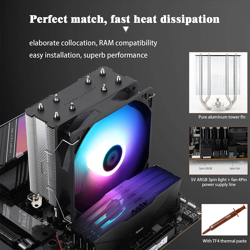 Thermalright Assassin X 120 Re - Air Cooler Cpu review and price