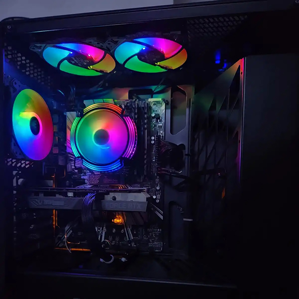 4 Heat Pipes RGB CPU Cooler 4P - Air Cooler Cpu review and price