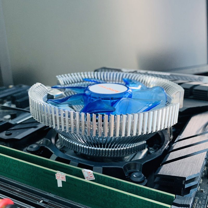 CPU Air-cooled Cooler LED Cool - Cpu Cooler review and price