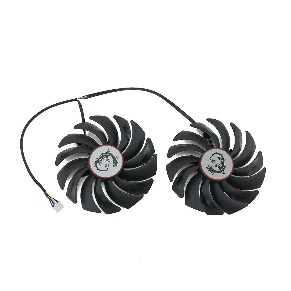 2Pcs 95mm PLD10010S12HH Video  - Cpu Fan review and price