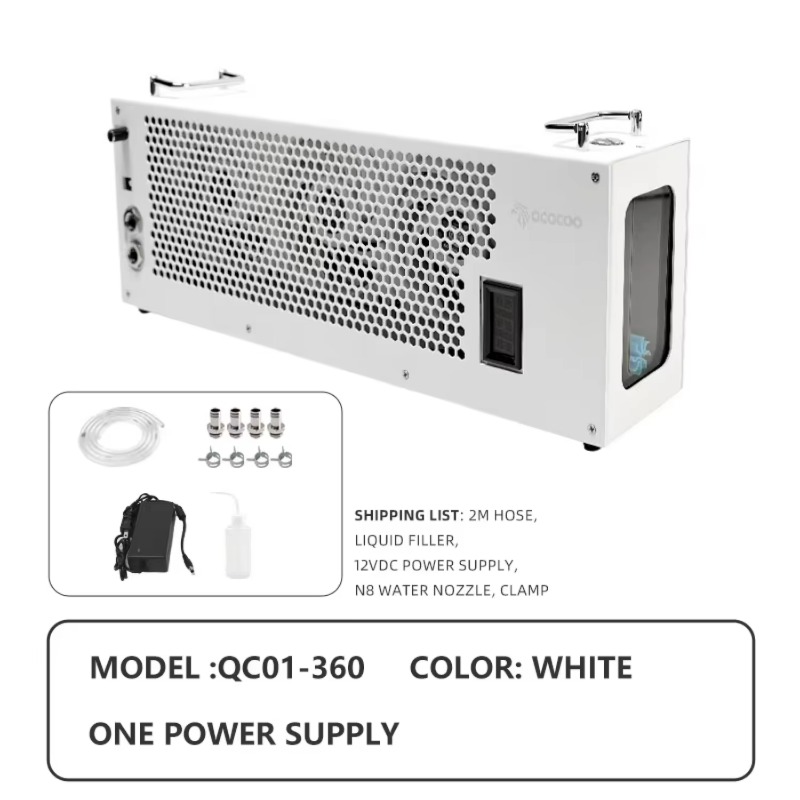 QC01-120/240/360 External Inte - External Radiator Water Cooling Kit review and price