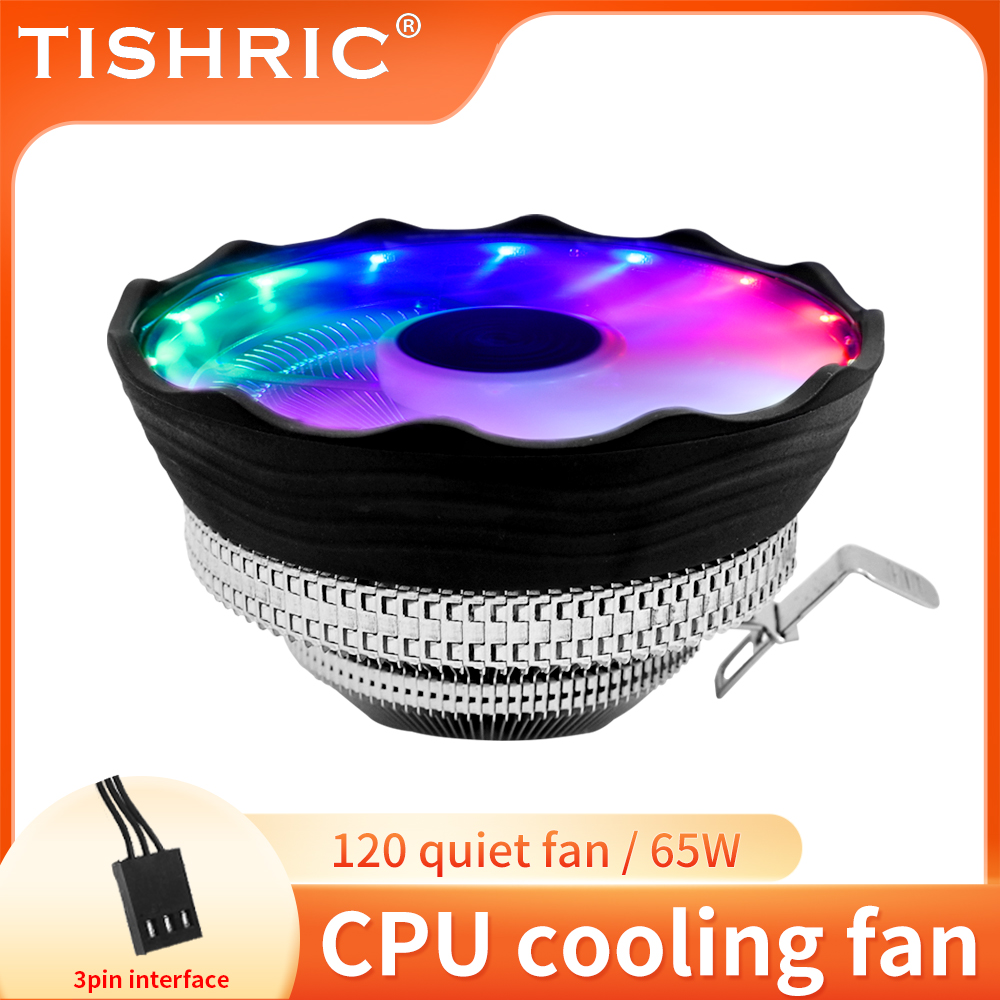 TISHRIC CPU Cooler Fan RGB PWM - Cpu Cooler review and price