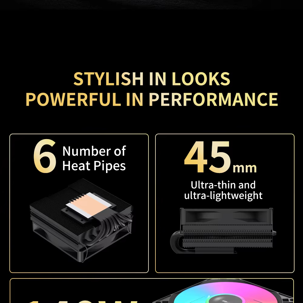 UPSIREN ITX90V6 X45 CPU Air Co - Cpu Cooler review and price