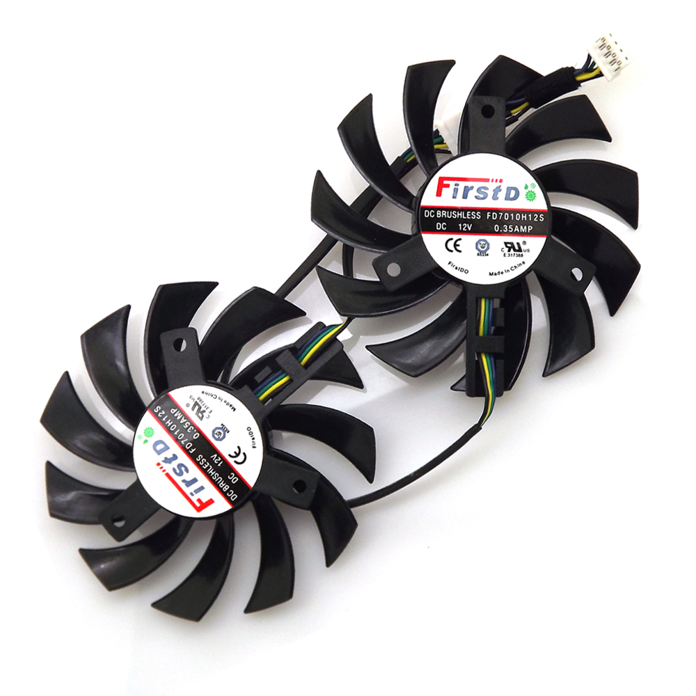 2pcs/lot FD7010H12S 75mm DC12V - Cpu Fan review and price