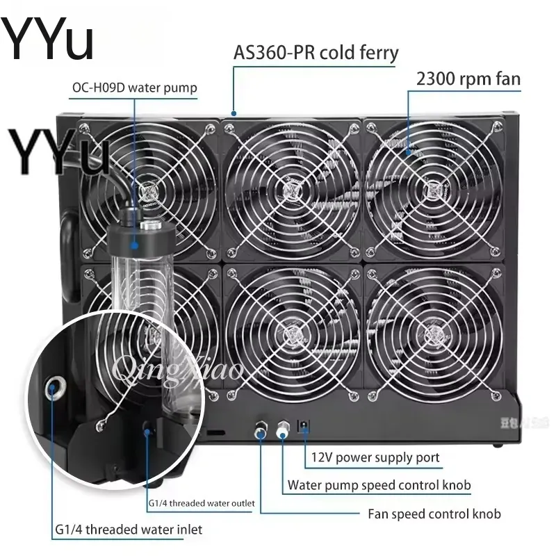 for FC09 for A360S External Li - External Radiator Water Cooling Kit review and price